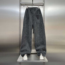 Load image into Gallery viewer, Retro Casual Chenille Wide-leg Pants
