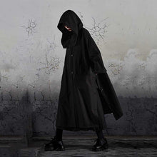 Load image into Gallery viewer, Black Loose Hooded Jacket
