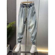 Load image into Gallery viewer, Thin Jeans Loose Casual Harem Pants
