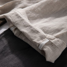 Load image into Gallery viewer, Breathable Straight-Leg Loose Linen Trousers
