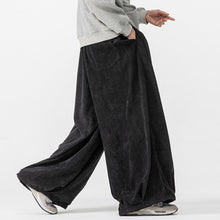 Load image into Gallery viewer, Corduroy Straight Wide-leg Harem Pants
