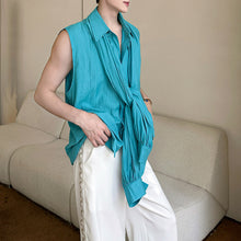 Load image into Gallery viewer, French Loose Solid Color Design Shirt
