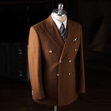 Load image into Gallery viewer, Italian Double-breasted Casual Business Suit
