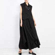 Load image into Gallery viewer, Irregular Sleeveless Long Shirt

