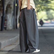 Load image into Gallery viewer, Casual Wide-leg Curved Pants
