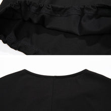 Load image into Gallery viewer, Women's Loose Drawstring Zipper T-shirt
