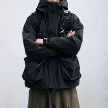 Load image into Gallery viewer, Hooded Loose-fitting Windproof Casual Jacket
