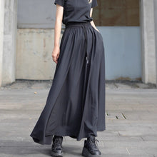 Load image into Gallery viewer, High Waist Long Loose Casual Skirt
