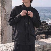Load image into Gallery viewer, French Retro Accordion Pleated Shirt
