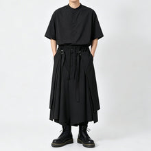Load image into Gallery viewer, Japanese Drapey Tencel Short-Sleeve Shirt
