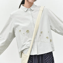 Load image into Gallery viewer, Women’s Line Embroidery 3D Casual Shirt
