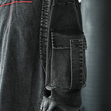 Load image into Gallery viewer, American Washed Retro Denim Hoodie
