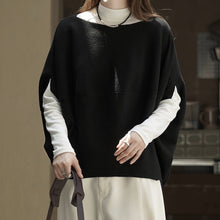 Load image into Gallery viewer, Sleeveless Crew Neck Loose Sweater
