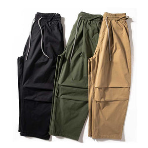 Vintage Pleated Loose Casual Trousers