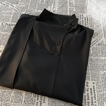 Load image into Gallery viewer, Ice Silk Retro Irregular Loose Short-sleeved Shirt
