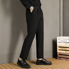 Load image into Gallery viewer, Slim-Fit  Fluid Straight-Leg Suit Trousers
