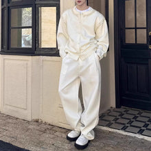 Load image into Gallery viewer, Red Retro Beaded Knit Cardigan
