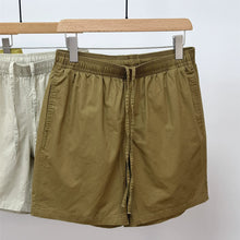 Load image into Gallery viewer, Retro Pure Cotton Workwear Casual Shorts
