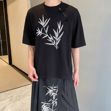 Load image into Gallery viewer, Embroidered Buttoned Casual Loose T-shirt
