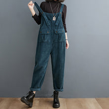 Load image into Gallery viewer, Autumn and Winter Retro Straight Overalls
