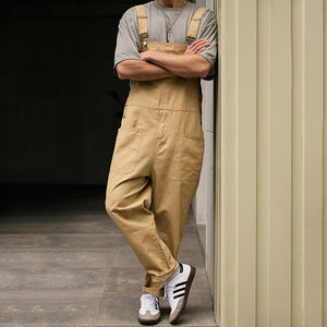 American Retro Loose Casual Overalls