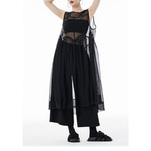 Load image into Gallery viewer, Sleeveless Mesh Sheer Loose Flowy Dress

