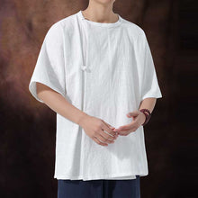 Load image into Gallery viewer, Retro Button-down Short-sleeved Shirt
