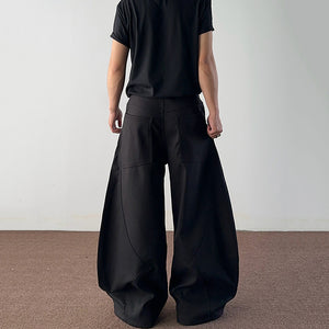 American Rivet Loose Wide-leg Scimitar Pants