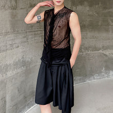 Load image into Gallery viewer, Casual Lace See-through Slim Fit Vest
