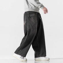 Load image into Gallery viewer, Loose Wide Big Pocket Straight Jeans
