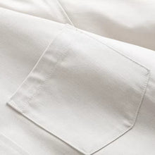 Load image into Gallery viewer, Casual Retro Twill Faux Denim Loose Collar T-Shirt
