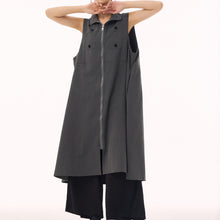 Load image into Gallery viewer, Button Sleeveless Tank Dress
