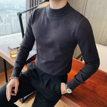 Load image into Gallery viewer, Slim-fit Turtleneck Sweater
