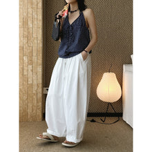 Load image into Gallery viewer, Women's Drawstring Elastic-waist Loose Casual Pants
