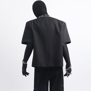 Heavy-duty Pearl Diamond-encrusted Jacket