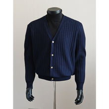 Load image into Gallery viewer, V-neck Striped Knit Cardigan
