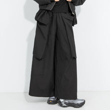 Load image into Gallery viewer, Women's High-waisted Large-pocket Loose Straight-leg Pants
