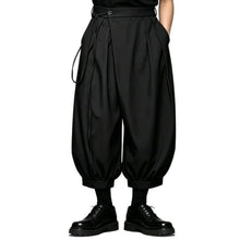 Load image into Gallery viewer, Japanese Style High-Waisted Cropped Balloon Pants
