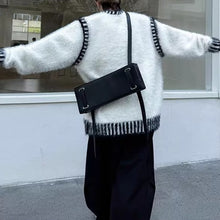 Load image into Gallery viewer, Pink Mink Cashmere Loose Knit Sweater
