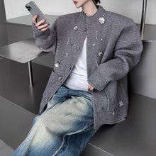 Load image into Gallery viewer, Beaded Knitted Cardigan Jacket
