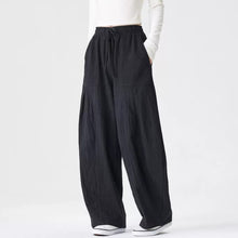 Load image into Gallery viewer, Zen-inspired Elastic Waist Loose Casual Pants

