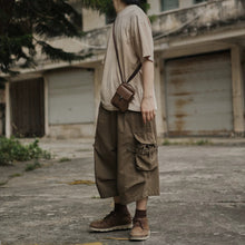 Load image into Gallery viewer, Large Pocket Cropped Casual Pants
