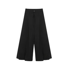 Load image into Gallery viewer, Retro Loose Casual Samurai Culottes Hakama Pants
