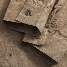 Load image into Gallery viewer, Retro Irregular Placket Casual Shirt
