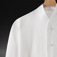 Load image into Gallery viewer, Flowy Casual Button-down Retro Shirt
