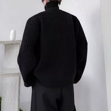 Load image into Gallery viewer, 3D Twisted Turtleneck Pullover Sweater
