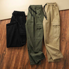Load image into Gallery viewer, Straight Loose American Wide-leg Pants
