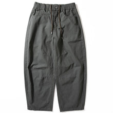 Load image into Gallery viewer, Casual Wide-Leg Cotton Workwear Trousers
