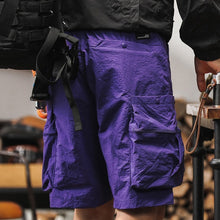 Load image into Gallery viewer, Gorpcore Waterproof Quick-Dry Multi-Pocket Cargo Shorts
