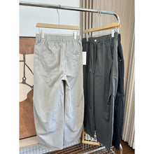 Load image into Gallery viewer, Elastic Drawstring Waist Loose Wide-leg Straight Cargo Pants
